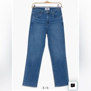 Paige Sarah Straight Leg Jeans